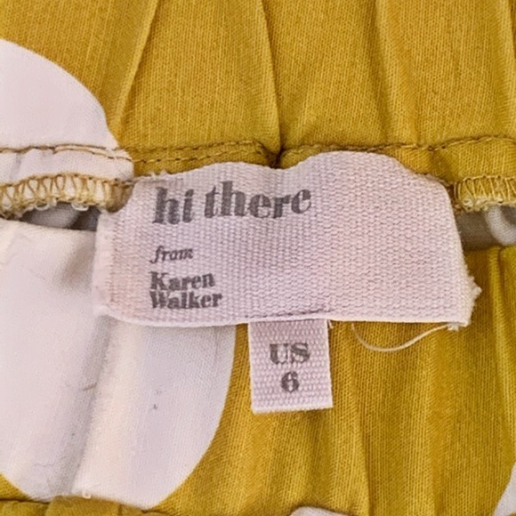 ANTHRO Hi There Karen Walker Polka Dot Skirt - Picture 3 of 7